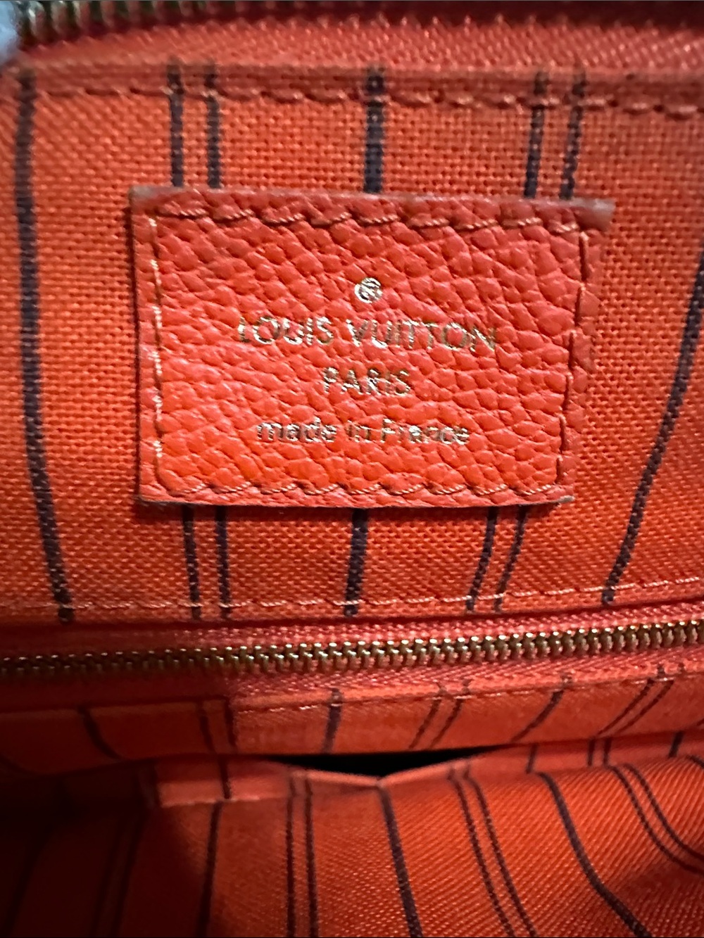 Louis Vuitton Bastille Orange Empreinte Leather - Picture 14 of 15